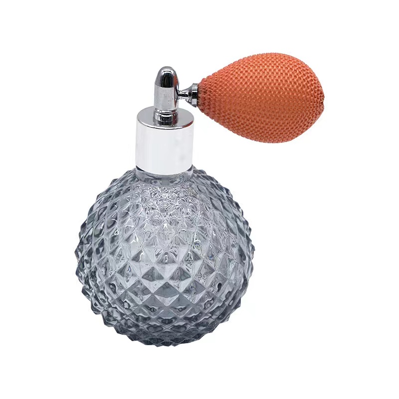 Ball shape refillable perfume bottles
