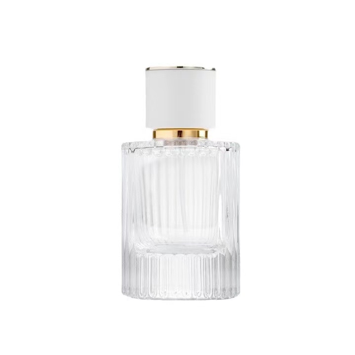 cylindrical sprayer perfume bottles