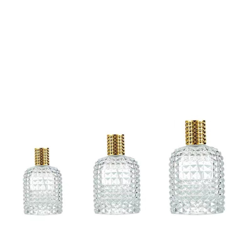Pineapple perfume glass bottles