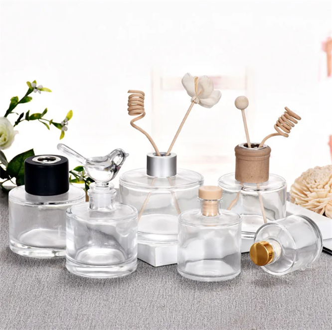 Round reed diffuser bottles
